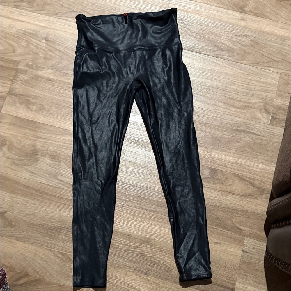 SPANX Black High-Waisted Leggings